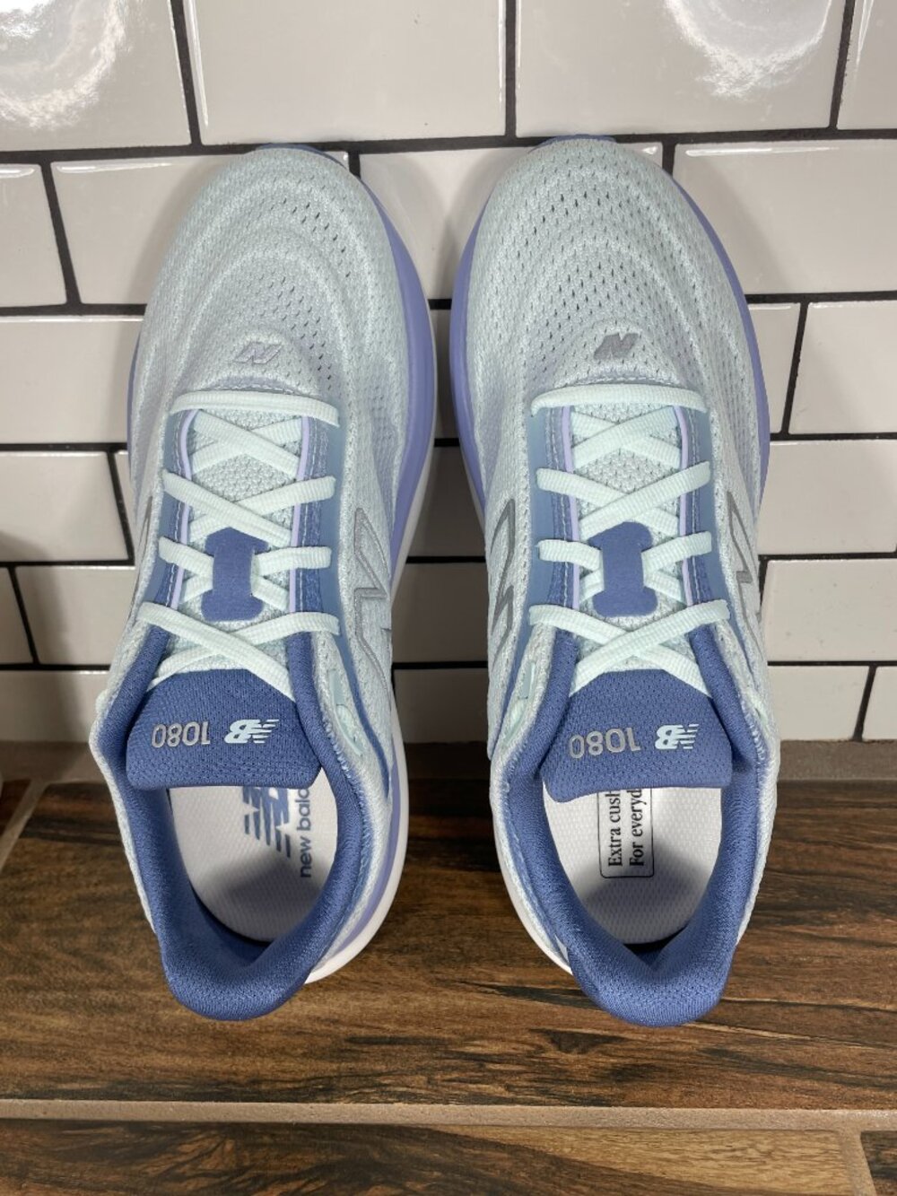 New Balance 1080v15 Running Shoes Womens Size 7.5 Multicolor Cushioned Sneakers - Picture 6 of 12